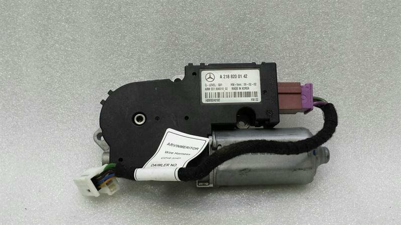 MERCEDES-BENZ Mercedes CLS W218 W212 Sun Roof Engine A2188200142 Sunroof Engine