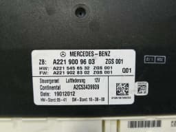 MERCEDES-BENZ Mercedes S W221 Airmatic Electronic Module A2219009603 Control Unit Airmatics — thumbnail 3