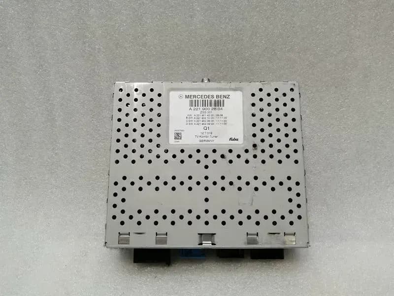MERCEDES-BENZ Mercedes S W221 W216 W218 W166 Mopf TV Tuner A2219002604 Control Unit TV Tuner