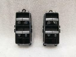 MERCEDES-BENZ Mercedes S W221 rear window switch set A2218709610 window regulator switch rear — thumbnail 1