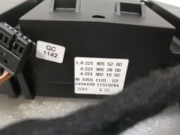 MERCEDES-BENZ Mercedes S-Class W221 Auto Climate Control A2219055200 Climate Control Panel A/C — thumbnail 7