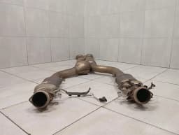 BMW BMW 8 18--25 G16 M8 Coupe Secondary Catalytic Downpipe 18308097590 Catalytic Converter — thumbnail 2