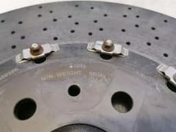 FERRARI Ferrari 458 F142 brake disc set 274234 brake disc carbon ceramic set — thumbnail 4
