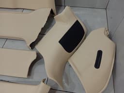 FERRARI Ferrari 458 F142 Spider Roof Lining 847262 Headliner Cream Leather — thumbnail 10