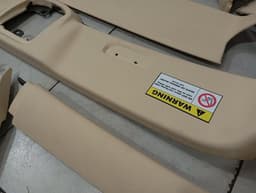 FERRARI Ferrari 458 F142 Spider Roof Lining 847262 Headliner Cream Leather — thumbnail 4