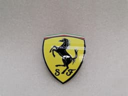 FERRARI FERRARI 458 F142 SPIDER 82746100 SQUADRA CORSE SHIELD BADGE -SHIELD BADGE- LOGO — thumbnail 7
