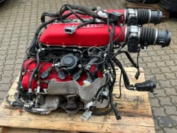 FERRARI 17000 MILES 2014 FERRARI 458 F142 COMPLETE COMPLETE ENGINE 985000228 ENGINE F136FB — thumbnail 4
