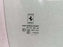 FERRARI Ferrari 458 F142 Spider Right Front Door Glass 82996300 Front Right Door Glass — thumbnail 2