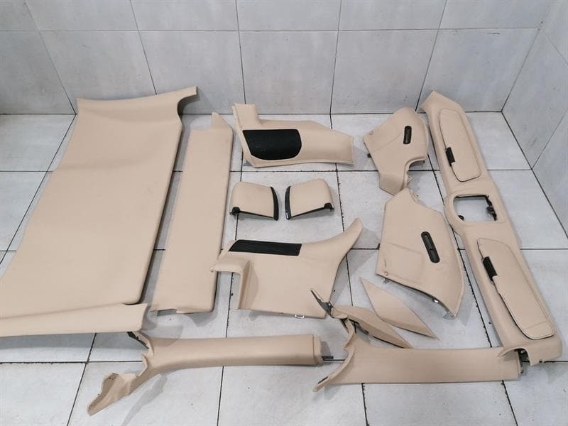 Ferrari 458 F142 Spider Roof Lining 847262 Headliner LEATHER CREAM LEATHER