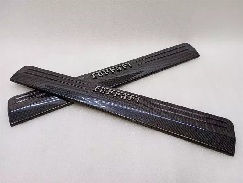 FERRARI Ferrari 458 488 F142 Door Sill 85982400 Door Sill Trim Set Carbon Genuine