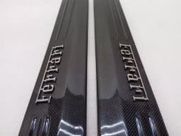 FERRARI Ferrari 458 488 F142 Door Sill 85982400 Door Sill Trim Set Carbon Genuine — thumbnail 10
