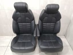 LAND ROVER RANGE ROVER L494 SPORT COOLED DYNAMIC SEATS SPORT SEATS BLACK LEATHER BLACK — thumbnail 2