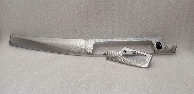 BMW 5 Series F10 M5 Dashboard Aluminum Veneer Cover Set 8051336 RHD RIGHT HANDLEBAR