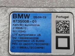 BMW BMW 5 SERIES F90 G30 M5 ELECTRONIC MODULE 8735008 COMPENSATOR CONTROL UNIT — thumbnail 6