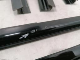 BMW BMW 5 Series F90 G30 M5 Body Moulding 51 33 7390121 Gloss Black SET Strip — thumbnail 7