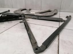 BMW BMW 6 Series F13 UNDERTRAY 33322284341 holder carrier rear axle — thumbnail 4