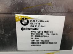 BMW BMW 7 series E65 electronic module 9149614 control unit Bluetooth — thumbnail 5