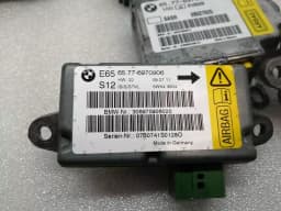 BMW BMW 7 LCI 2007 E65 safety modules ECU 9130203 air control unit SRS SET — thumbnail 2