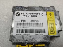 BMW BMW 7 LCI 2007 E65 safety modules ECU 9130203 air control unit SRS SET — thumbnail 4
