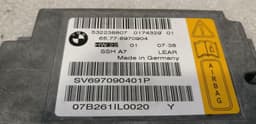 BMW BMW 7 series E65 safety modules ECU set 6970889 air control unit SRS set — thumbnail 7