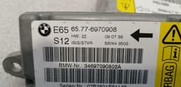 BMW BMW 7 series E65 safety modules ECU set 6970889 air control unit SRS set — thumbnail 4