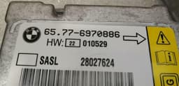 BMW BMW 7 series E65 safety modules ECU set 6970889 air control unit SRS set — thumbnail 5