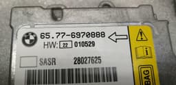 BMW BMW 7 series E65 safety modules ECU set 6970889 air control unit SRS set — thumbnail 9