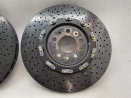 FERRARI Ferrari F430 430 F131 Scuderia 16M Rear Brake Disc 222340 Ceramic Brake Discs — thumbnail 3