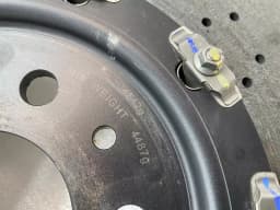 FERRARI Ferrari F430 430 F131 Scuderia 16M Rear Brake Disc 222340 Ceramic Brake Discs — thumbnail 10
