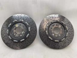 FERRARI Ferrari F430 430 F131 Scuderia 16M Rear Brake Disc 222340 Ceramic Brake Discs — thumbnail 1