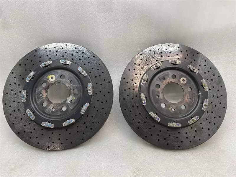 FERRARI Ferrari F430 430 F131 Scuderia 16M Rear Brake Disc 222340 Ceramic Brake Discs