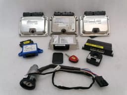 FERRARI Ferrari F430 430 F131 Scuderia Spider 16M ECU 226587 Engine Control Unit SET — thumbnail 1