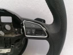 AUDI AUDI A4 8K Steering Wheel 8K0419091CB S LINE PADDLE SWITCH Steering Wheel — thumbnail 3