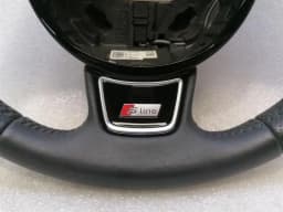 AUDI AUDI A4 8K Steering Wheel 8K0419091CB S LINE PADDLE SWITCH Steering Wheel — thumbnail 2
