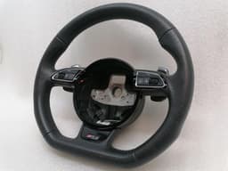 AUDI AUDI RS4 A4 S4 8K Steering Wheel 8K0419091CQ Steering Wheel RS SPORT PADDLE SHIFT — thumbnail 9