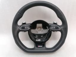 AUDI AUDI RS4 A4 S4 8K Steering Wheel 8K0419091CQ Steering Wheel RS SPORT PADDLE SHIFT — thumbnail 7