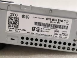 AUDI Audi RS5 8T CD player 8R1035678C audio system controller JAPAN MMI — thumbnail 9