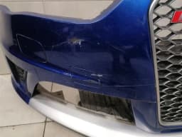 AUDI 12-15 AUDI RS4 B8 8K FRONT BUMPER 8K0807437AC FRONT BUMPER GENUINE PDC SRA — thumbnail 7