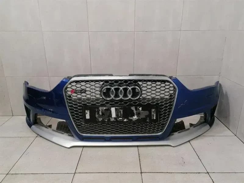 AUDI 12-15 AUDI RS4 B8 8K FRONT BUMPER 8K0807437AC FRONT BUMPER GENUINE PDC SRA