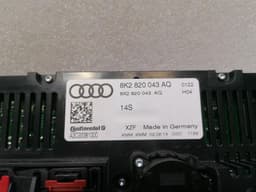 AUDI Audi RS5 8T auto climate control 8K2820043AQ climate control panel right-hand drive RHD — thumbnail 8