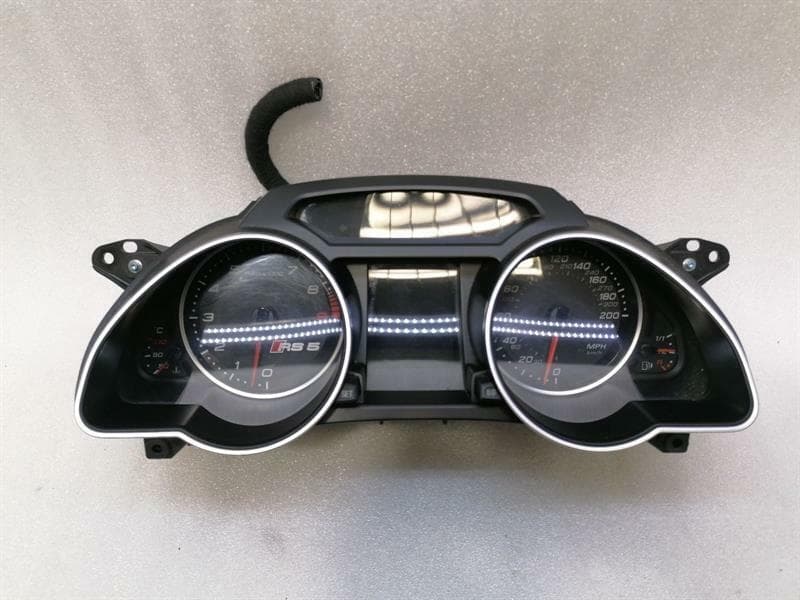 AUDI Audi RS5 8T Instrument Cluster 8T0920982A Speedometer MPH RHD SPEEDOMETER