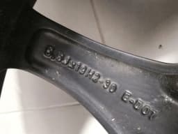 LAND ROVER R19 5.5J LAND ROVER RANGE ROVER L322 Spare Wheel 7H22-1007-DAW Alloy Rim H2-30 — thumbnail 6