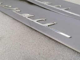 MASERATI MASERATI GRANTURISMO M145 Door Sill Set of 2 MASERATI Entry Bar Set — thumbnail 4