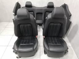 MASERATI Maserati Granturismo M145 Black Leather Seat Set Seats Black Leather — thumbnail 1