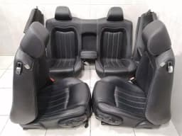 MASERATI Maserati Granturismo M145 Black Leather Seat Set Seats Black Leather — thumbnail 8