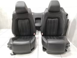 MASERATI Maserati Granturismo M145 Black Leather Seat Set Seats Black Leather — thumbnail 10