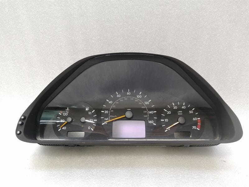 MERCEDES-BENZ Mercedes CLK W208 Instrument Cluster A2085405811 Speedometer MPH