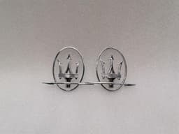 MASERATI MASERATI GRANTURISMO M145 LOGO SET 89095400 67861400 EMBLEM SET — thumbnail 6