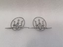 MASERATI MASERATI GRANTURISMO M145 LOGO SET 89095400 67861400 EMBLEM SET — thumbnail 9