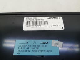 MERCEDES-BENZ Mercedes CLK W208 Bose Amplifier A2088200989 Amplifier Bose — thumbnail 4
